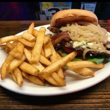 Bleu Bacon Burger (Steak House)