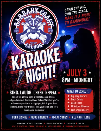 Karaoke Night 07-03-26